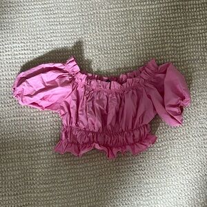 Pink Zara top